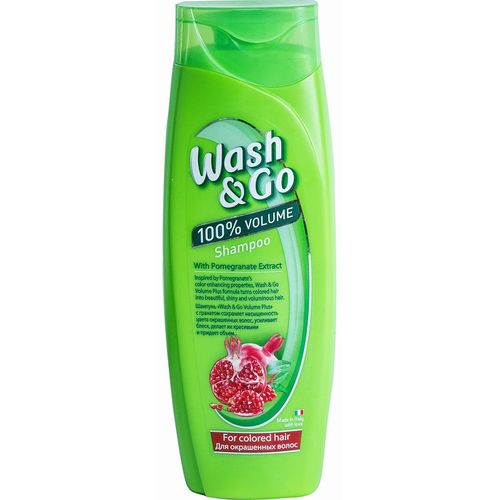 WASH&GO шампунь 200мл "С гранатом"