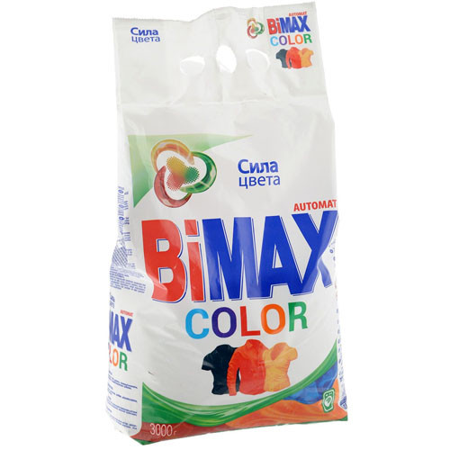 BIMAX стир.порошок авт. 3кг."COLOR"