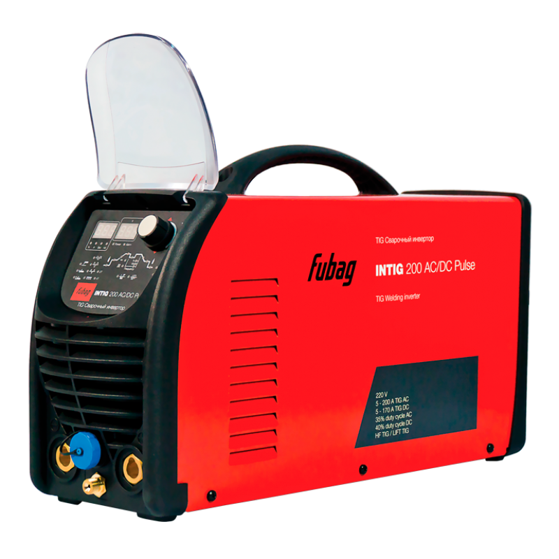 Инвертор сварочный INTIG 200 AC/DC PULSE + горелка FB TIG 26 5P 4m Up&Down (38 459)