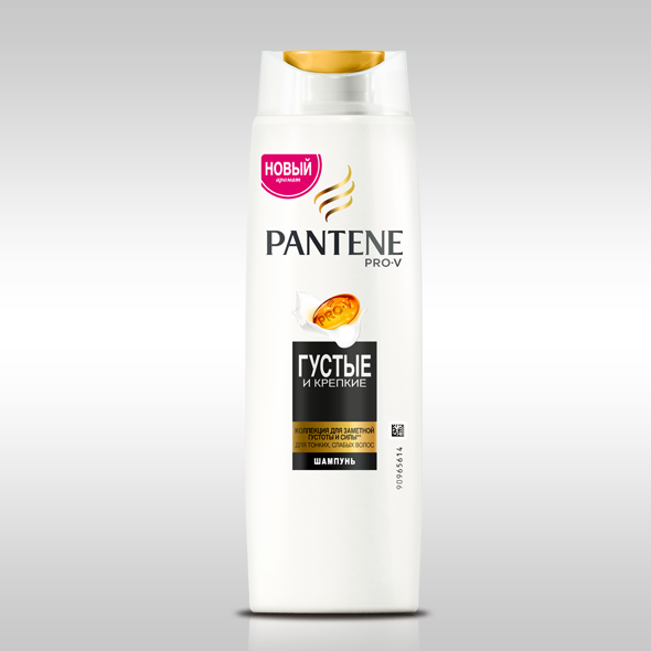 PANTENE шампунь 400мл "Густые и Крепкие" 