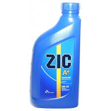 Масло ZIC  А+ 10W40 (полусинт.бенз) 1л