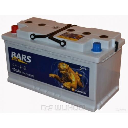 Аккумулятор 6СТ-100 VL "BARS Gold" СНГ