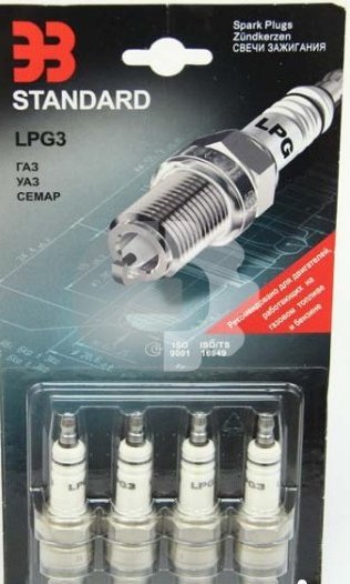 Свеча  LPG 3  УМЗ 4215,4216 ,ЗМЗ 402 ГБО 