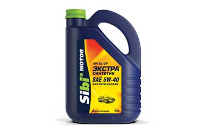 Масло Экстра Синтетик 5W40 4л. (SIBI)