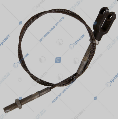 Трос привода тормоза МАЗ 6422-3504250 L-1550 "Балаково"
