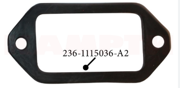 Прокладка соединит-го патрубка ЯМЗ (рез) 236-1115036-А2 "Балаково"