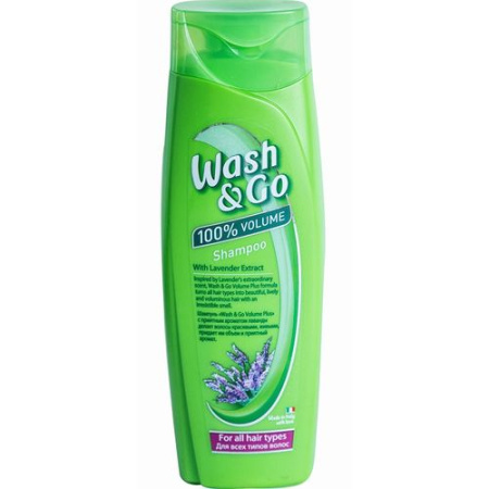 WASH&GO шампунь 200мл "Экстракт Французской лаванды"