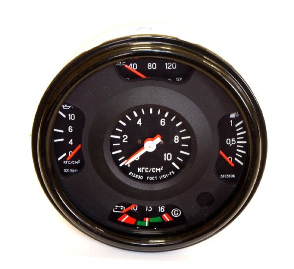 Комбинация приборов ЗиЛ,ПАЗ,ЛАЗ  36.3801010  "АП"