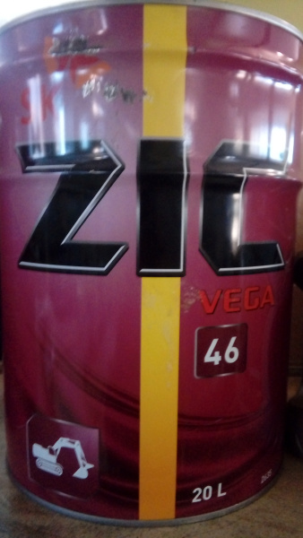 Масло ZIC Vega-46 (гидравлическое) 20л