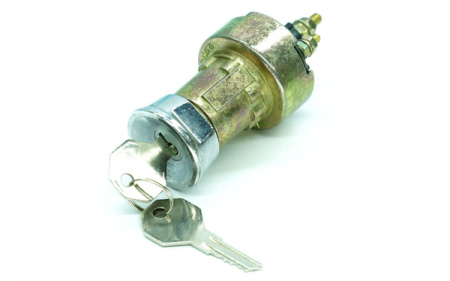 Замок зажигания ГАЗ,УАЗ 12.3704-05 А с гайкой (ВК 330) "АА"