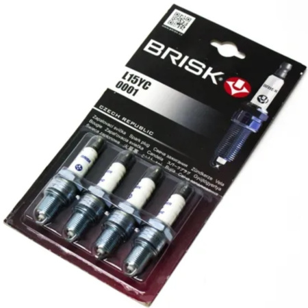 Свечи зажигания N15YC к-т 4 шт (короткая УАЗ,ГАЗ) "BRISK"