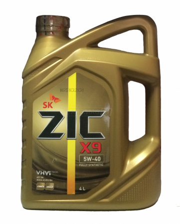 Масло ZIC  XQ 5W40 (синт.бенз) 4л