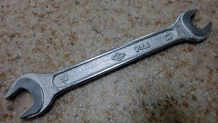 Ключ двухрожковый 13*15 "НИЗ"  229010