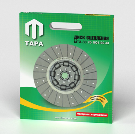 Диск сцепления МТЗ 70-1601130 А3 пруж."Тара"