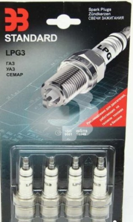 Свеча  LPG 3  УМЗ 4215,4216 ,ЗМЗ 402 ГБО 