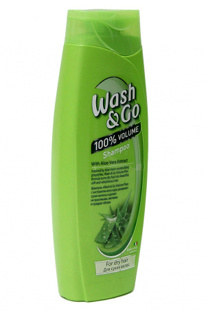WASH&GO шампунь 200мл "Алоэ вера"