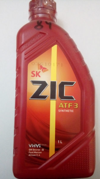 Масло ZIC Dextron III 1л
