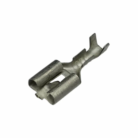 Разъём плоский электропроводки 6,3 (мама)  1/02505-02/44 "ДонАвтоПрибор"