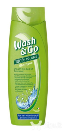 WASH&GO шампунь 200мл "Против перхоти"